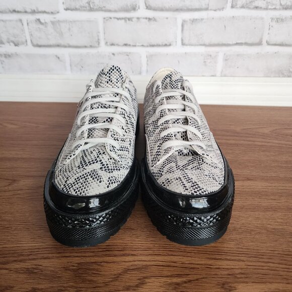 ⭐Chuck 70 National Suede Snake Print Platform Sneakers Sz 6.5 Mens Shoes A15045C - Picture 3 of 10